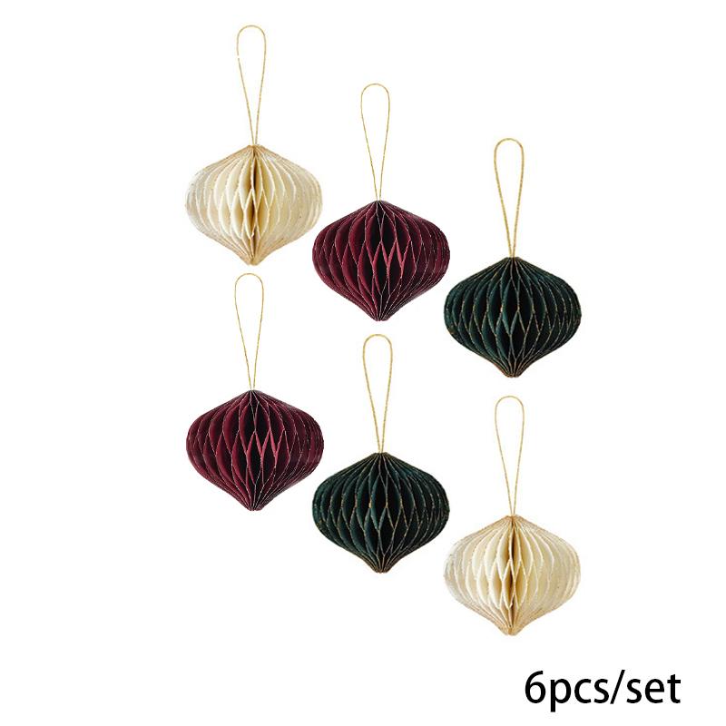 1/6 шт. Бумажные соты, украшение для дома, фонарь, сферические подвесные украшения, кулон на рождественскую елку 6PC
1/6 шт. Бумажные соты, украшение для дома, фонарь, сферические подвесные украшения, кулон на рождественскую елку 6PC