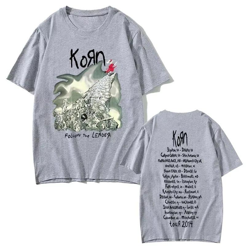 Korn Rock Band Follow The Leader Tour TShirt Unisex Vintage Graphic Tee Unisex Metal Goth Harajuku Style Short Sleeve TShirt 4XL
Korn Rock Band Follow The Leader Tour TShirt Unisex Vintage Graphic Tee Unisex Metal Goth Harajuku Style Short Sleeve TShirt 4XL