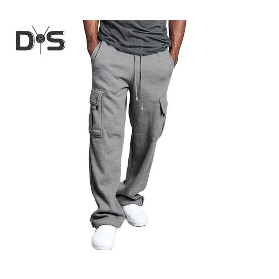 Чоловічі штани-карго з декількома кишенями, широкі штани, вільні однотонні шнурки, еластична талія, спортивні штани на повну довжину, щоденні спортивні штани XL світло-сірого кольору
Чоловічі штани-карго з декількома кишенями, широкі штани, вільні однотонні шнурки, еластична талія, спортивні штани на повну довжину, щоденні спортивні штани XL світло-сірого кольору