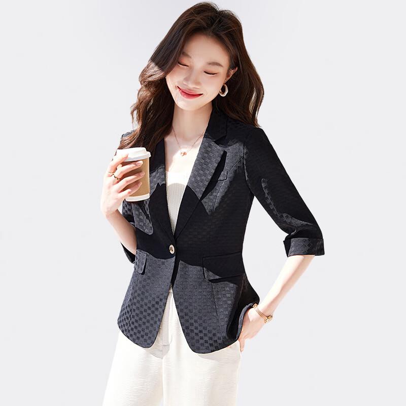 Women s Chiyage Patterned Seven-Sleeve Blazer 2XL
Women s Chiyage Patterned Seven-Sleeve Blazer 2XL