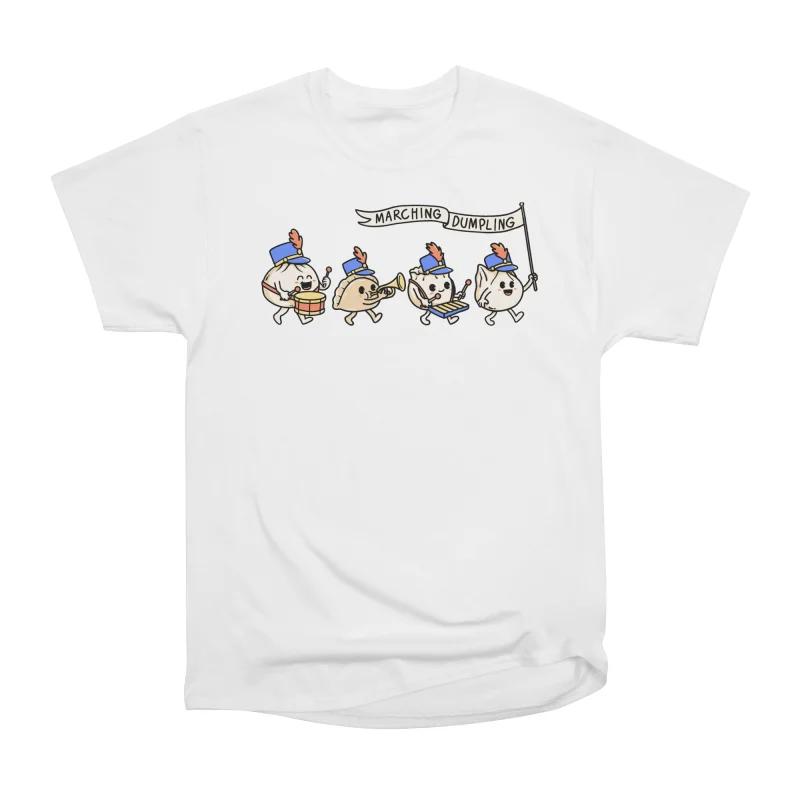 Men Casual Shirts Short Sleeves MARCHING DUMPLING White Tees Oversized T-shirts XXXL білий
Men Casual Shirts Short Sleeves MARCHING DUMPLING White Tees Oversized T-shirts XXXL білий