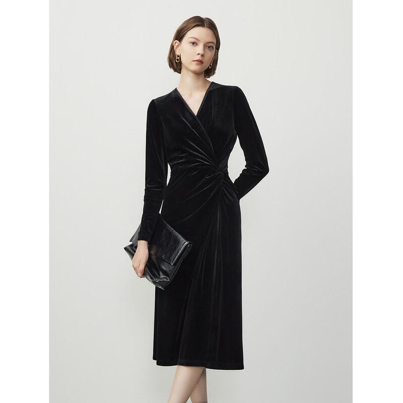 Women s French Style V-Neck Velvet Long Dress XS
Women s French Style V-Neck Velvet Long Dress XS