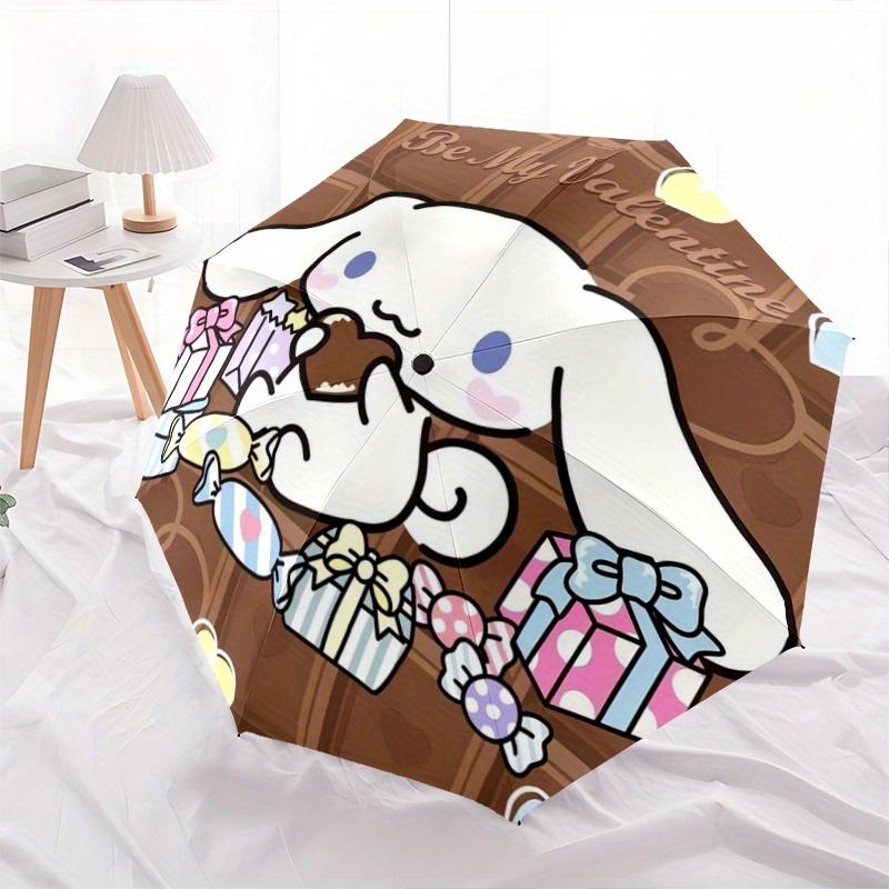 1pc Chocolate Cinnamoroll Idea Pattern Beautiful Looking Automatic Folding Umbrella, 3 Folding, 8 Iron Frame Design, Durable and Suitable for Travel a
1pc Chocolate Cinnamoroll Idea Pattern Beautiful Looking Automatic Folding Umbrella, 3 Folding, 8 Iron Frame Design, Durable and Suitable for Travel a
