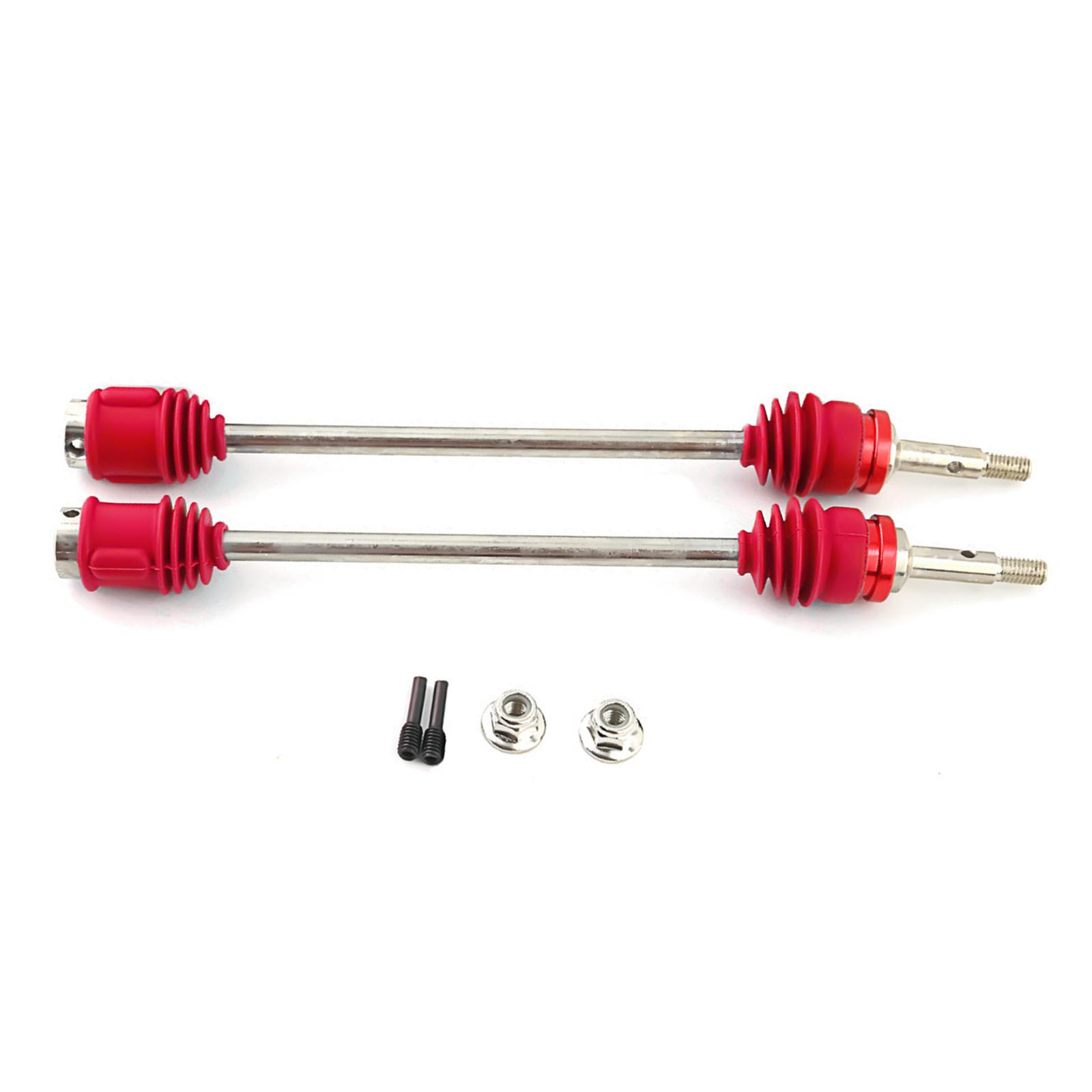 2PCS Steel Front and Rear Driveshaft CVD Drive Shaft 5451R Replacement for Traxxas E Revo E Maxx T Maxx Revo 1 10 червоний
2PCS Steel Front and Rear Driveshaft CVD Drive Shaft 5451R Replacement for Traxxas E Revo E Maxx T Maxx Revo 1 10 червоний