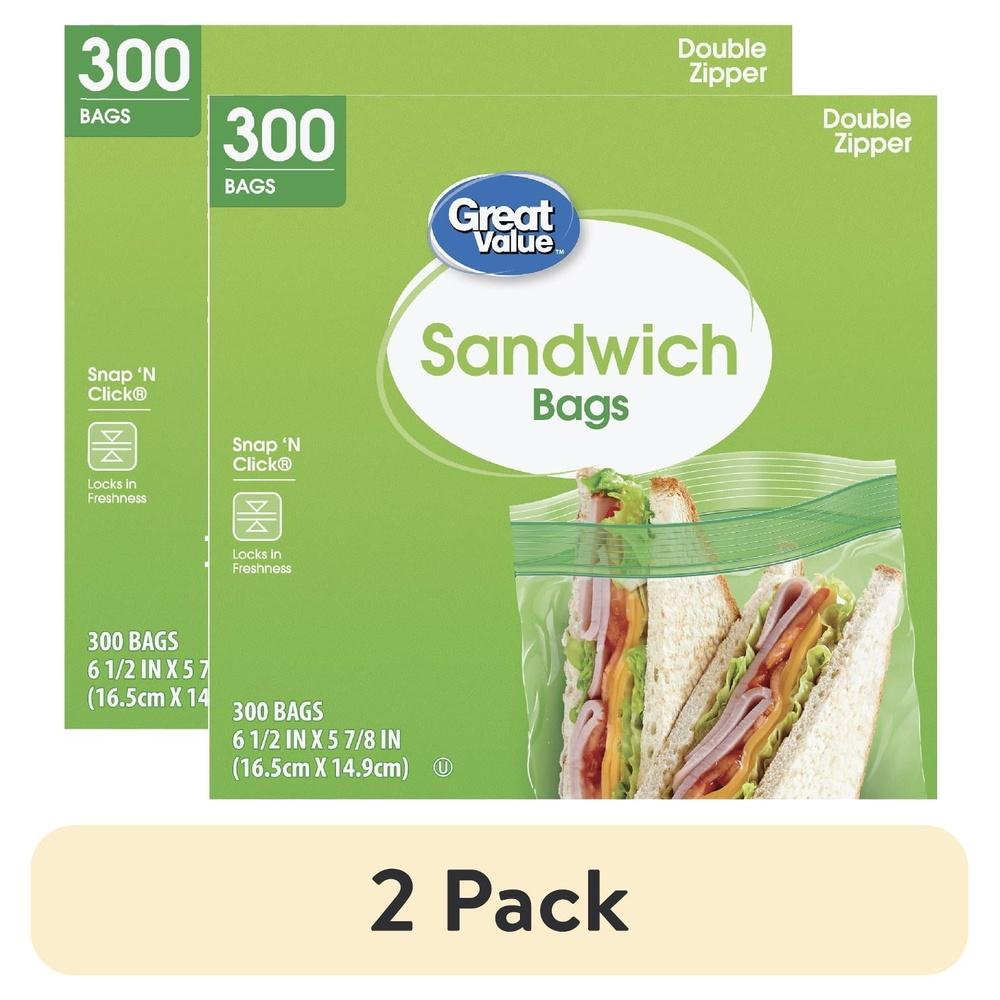 Double Zipper Sandwich Bags 300 Count Reusable Food Storage Bags Lock Freshness Perfect Snacks Lunch Treats Portable Leakproof United States
Double Zipper Sandwich Bags 300 Count Reusable Food Storage Bags Lock Freshness Perfect Snacks Lunch Treats Portable Leakproof United States