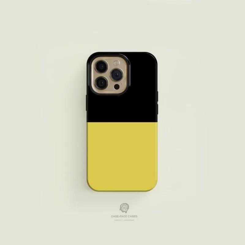 luxury Clmj Bicoloured Yellow Black Phone Case for iPhone 16 15 14 13 12 11 Pro Max Plus Magnetic Double-layer Back Cover iPhone 11
luxury Clmj Bicoloured Yellow Black Phone Case for iPhone 16 15 14 13 12 11 Pro Max Plus Magnetic Double-layer Back Cover iPhone 11