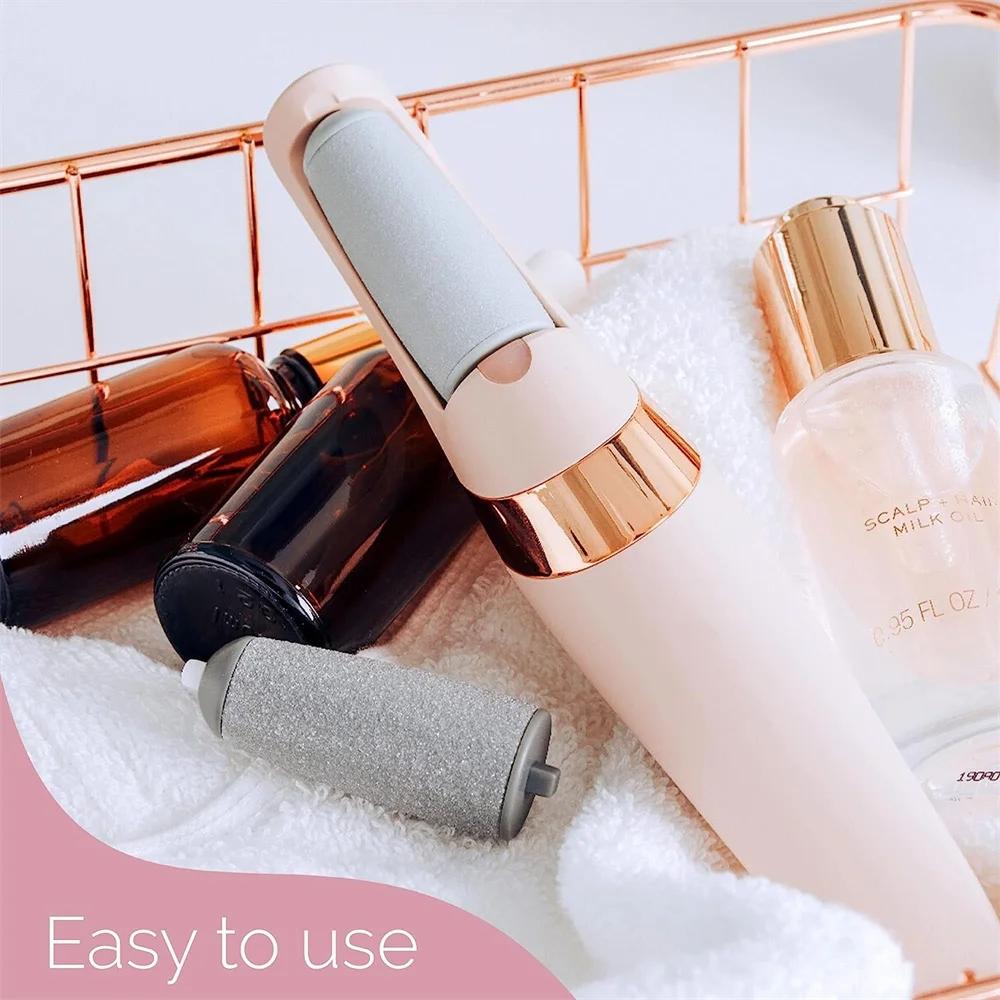 Electric Foot File Grinder Set Dead Skin Dry Callus Remover Rechargeable Roller Feet Pedicure Tool with 2 Removable Roller Heads белый
Electric Foot File Grinder Set Dead Skin Dry Callus Remover Rechargeable Roller Feet Pedicure Tool with 2 Removable Roller Heads белый