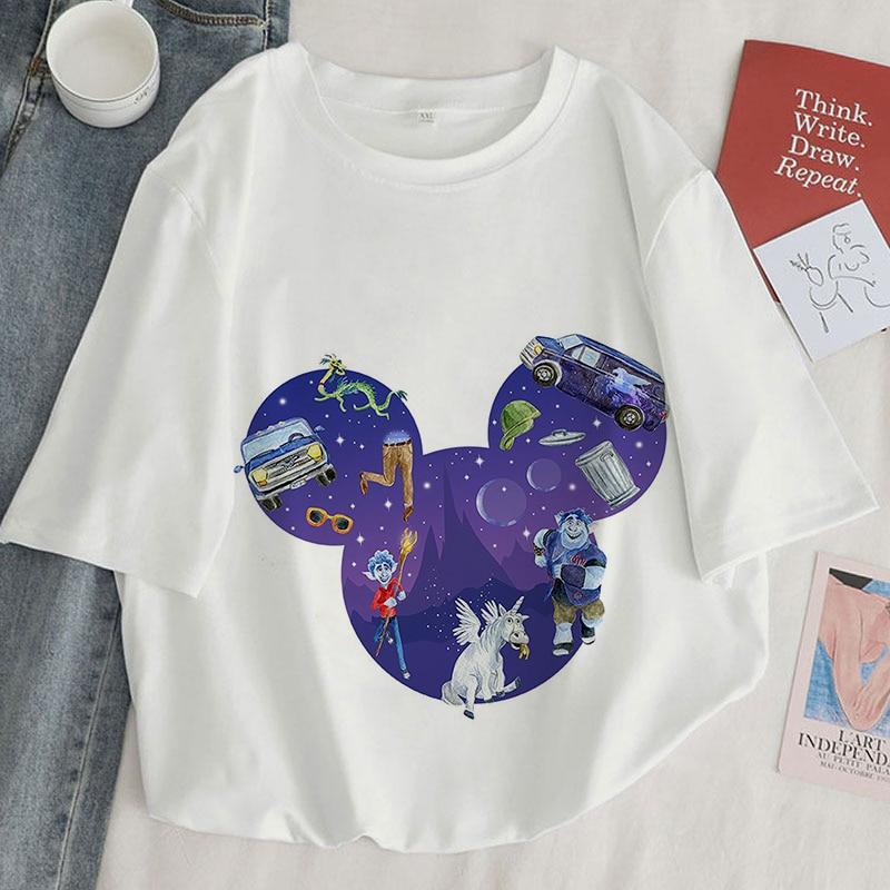 Disney Микки Маус Графический принт Футболка Женщины Харадзюку Эстетика Розовые топы Футболка 2022 Новая летняя мода Y2K Женская футболка
Disney Микки Маус Графический принт Футболка Женщины Харадзюку Эстетика Розовые топы Футболка 2022 Новая летняя мода Y2K Женская футболка