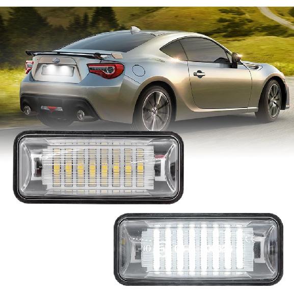 NJSBYL Xenon White LED License Plate Lights for 2022 2023 2024 Subaru BRZ and Toyata GR86 Rear License Plate O-LED Tag Lamps Assembly OEM 84301CC000 pre-2022 Subar.u
NJSBYL Xenon White LED License Plate Lights for 2022 2023 2024 Subaru BRZ and Toyata GR86 Rear License Plate O-LED Tag Lamps Assembly OEM 84301CC000 pre-2022 Subar.u
