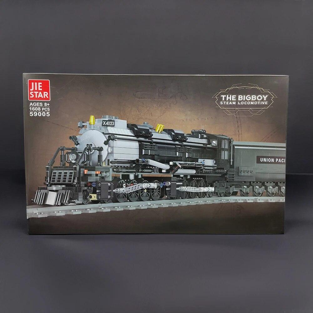 Креативные экспертные идеи Bigboy Lecomotive, паровоз, железнодорожный экспресс, кирпичи, модульная модель, строительные блоки, игрушки 59005
Креативные экспертные идеи Bigboy Lecomotive, паровоз, железнодорожный экспресс, кирпичи, модульная модель, строительные блоки, игрушки 59005