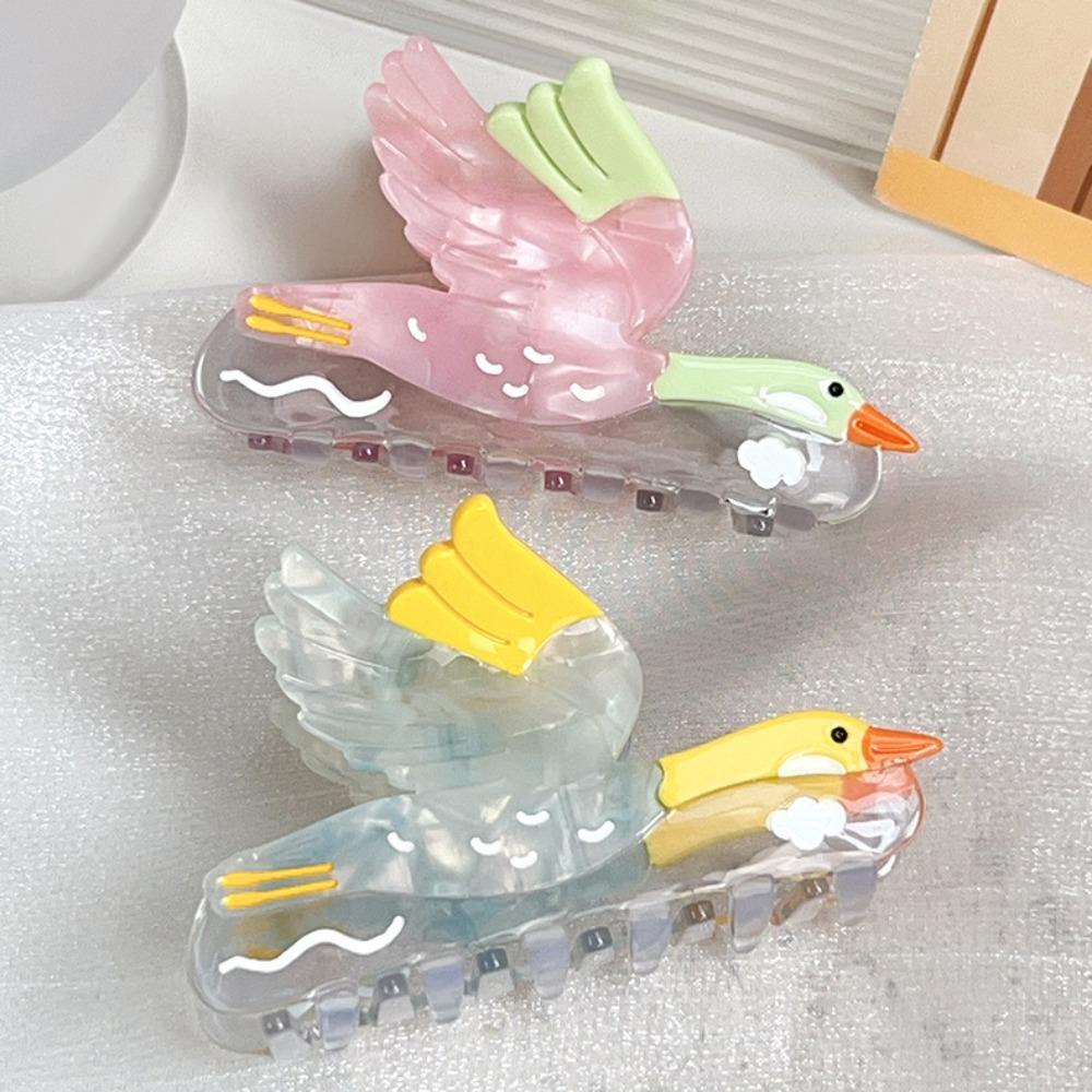 Vintage Bird Hair Claw Hairpin Acetate Shark Clip Sweet Wild Goose Shark Clip Daily Style 2
Vintage Bird Hair Claw Hairpin Acetate Shark Clip Sweet Wild Goose Shark Clip Daily Style 2