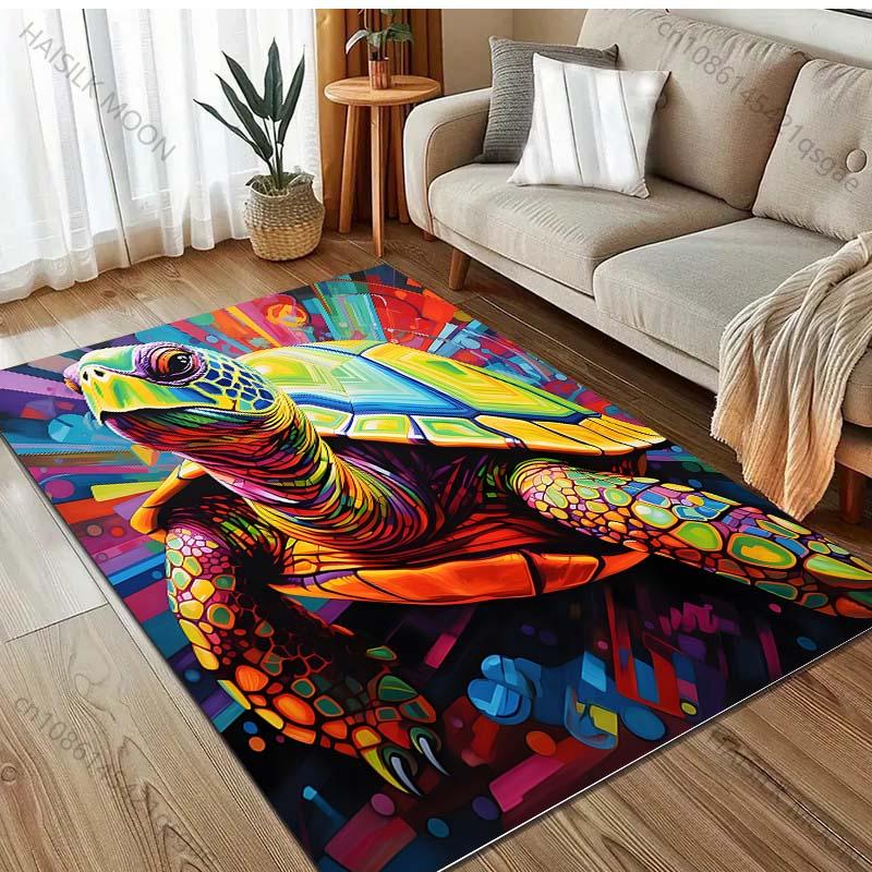 1PC Colorful Turtle in The Ocean Print Carpet for Living Room Bedroom Sofa Doormat Home Decor Area Rug Non-slip Floor Mat 40x60cm (16x24in)
1PC Colorful Turtle in The Ocean Print Carpet for Living Room Bedroom Sofa Doormat Home Decor Area Rug Non-slip Floor Mat 40x60cm (16x24in)
