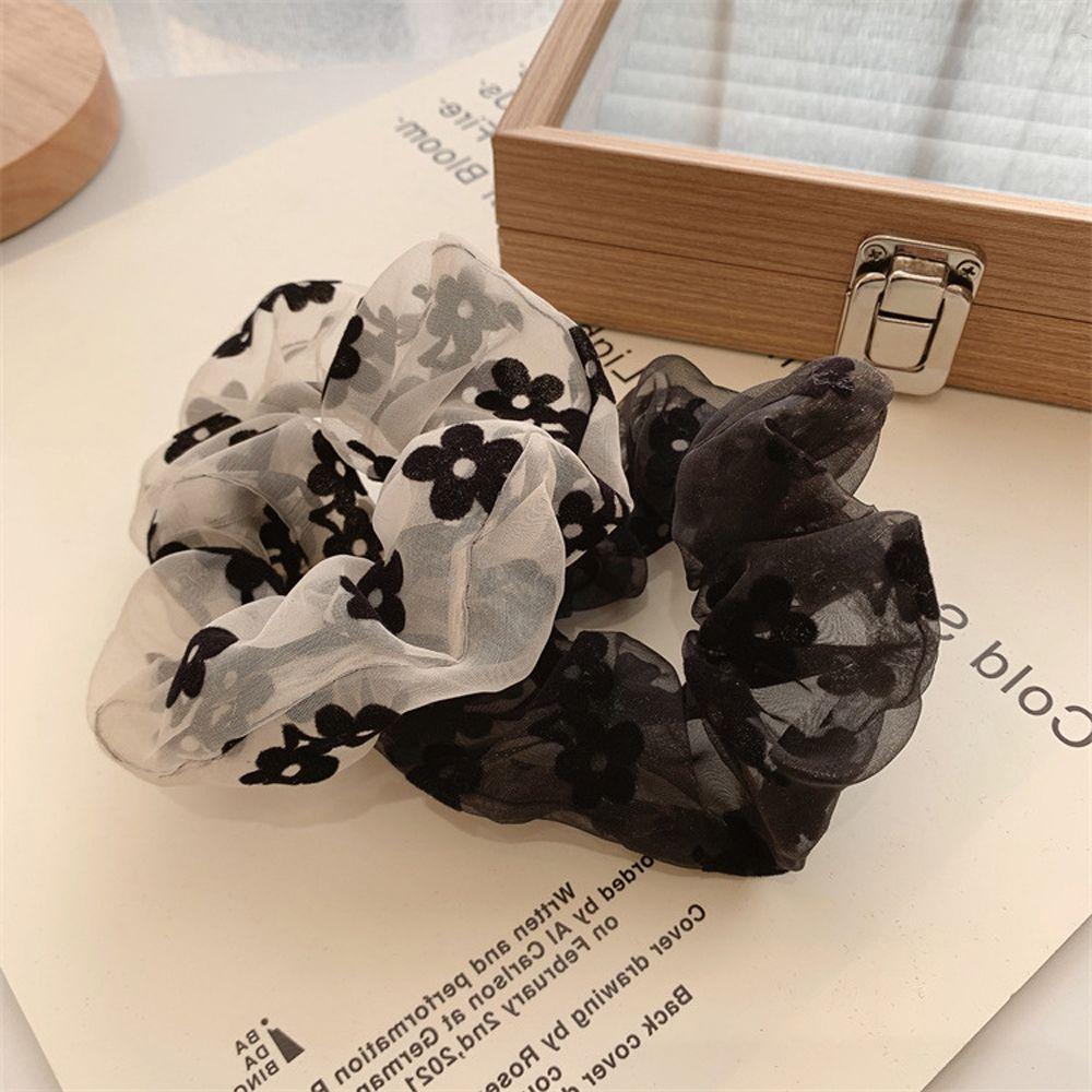 Hair Accessories Korean Style Hair Rope Flowers Mesh Scrunchies Women Hair Ties Elastic Hair Bands чорний
Hair Accessories Korean Style Hair Rope Flowers Mesh Scrunchies Women Hair Ties Elastic Hair Bands чорний