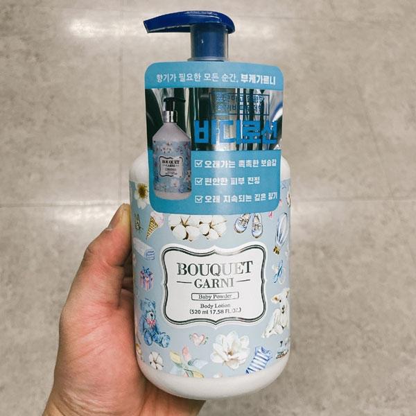 Bouquet Garni Body Lotion Baby Powder 520ml x 2P One thing
Bouquet Garni Body Lotion Baby Powder 520ml x 2P One thing