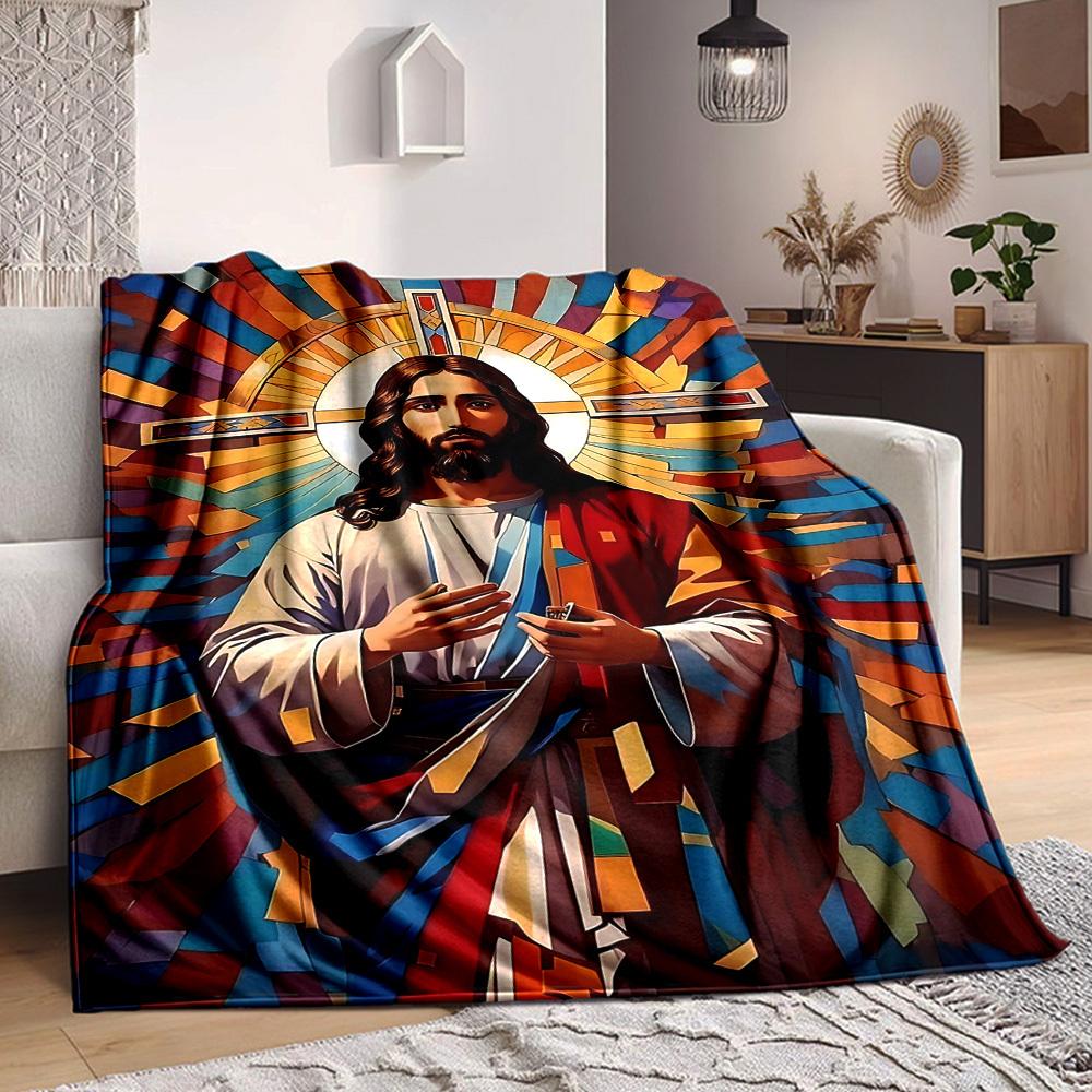 1pc Sacred Artwork Blanket - Perfect Gift for Birthdays, Christmas & Halloween- Soft, Warm & Versatile yy250909084 75x90cm
1pc Sacred Artwork Blanket - Perfect Gift for Birthdays, Christmas & Halloween- Soft, Warm & Versatile yy250909084 75x90cm