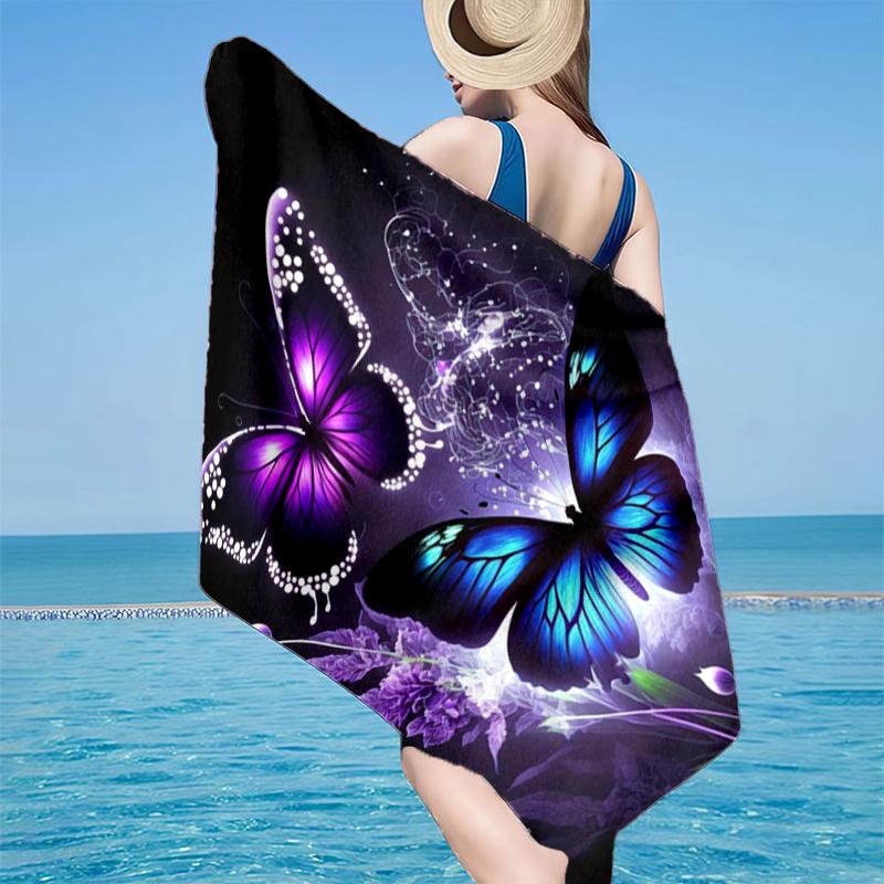 Neon Butterfly Dreamscape Beach Towel, Super Soft Microfiber, Gift for Her/Him, Birthday, for Pool, Beach, Travel, Home Decor Fan gifts 70cmx140cm(27x55inch)
Neon Butterfly Dreamscape Beach Towel, Super Soft Microfiber, Gift for Her/Him, Birthday, for Pool, Beach, Travel, Home Decor Fan gifts 70cmx140cm(27x55inch)