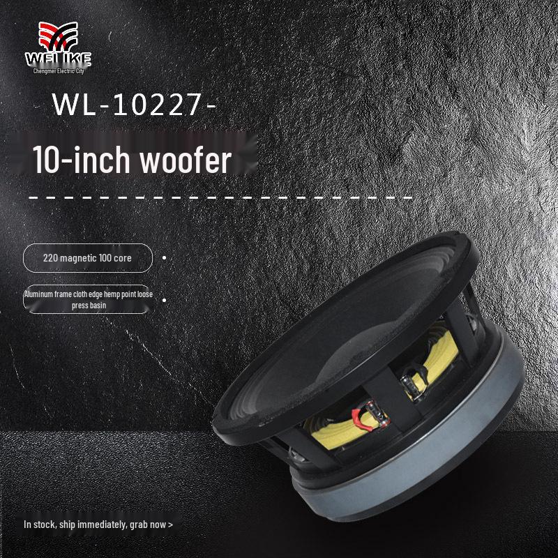 10-inch 220 Magnet Outdoor KTV Entertainment Subwoofer Speaker with 100 Core for Stage Performance
10-inch 220 Magnet Outdoor KTV Entertainment Subwoofer Speaker with 100 Core for Stage Performance