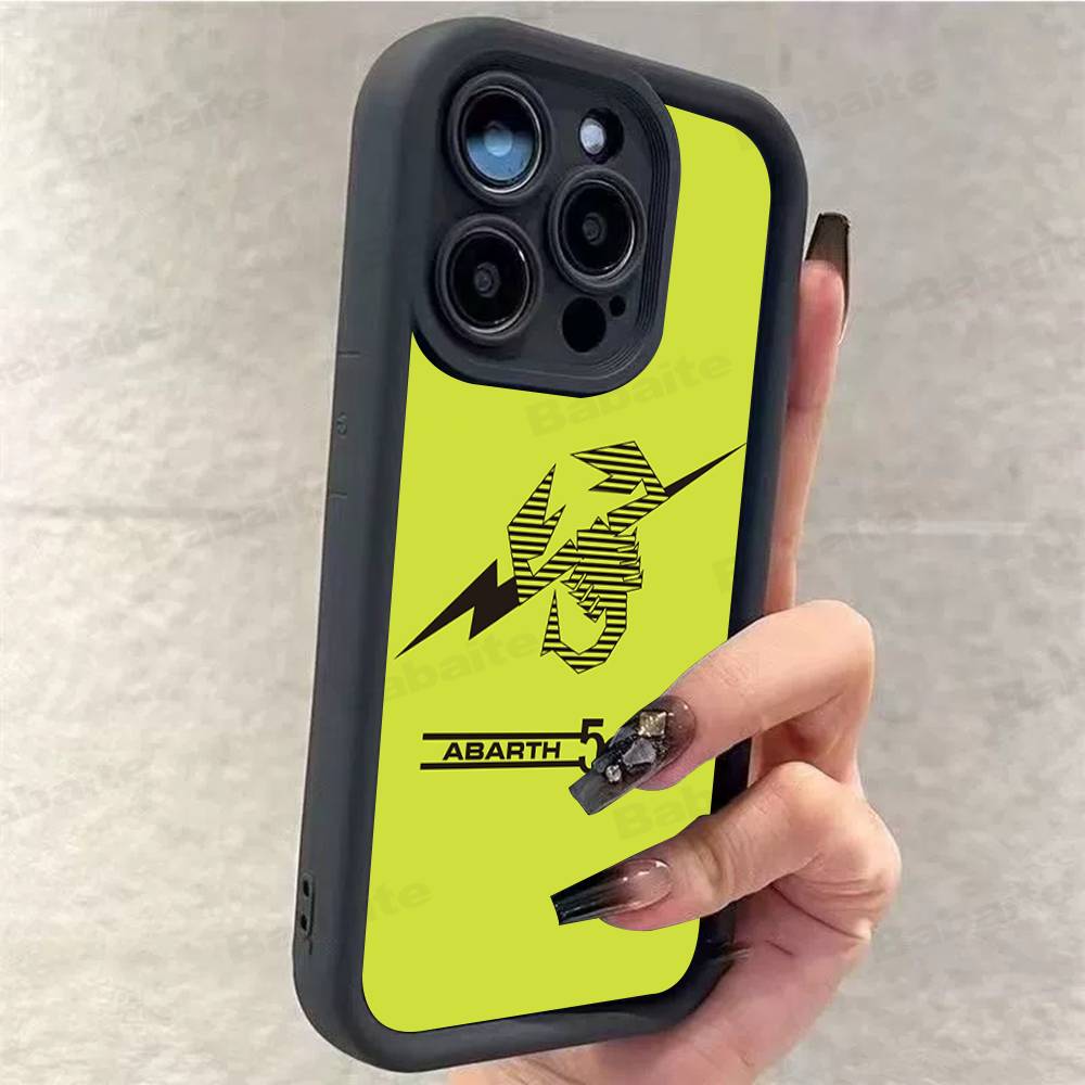 A-AbarthS-S LOGO Phone Case For IPhone 17 16 15 14 13 12 11 Pro Max Mini Plus Soft TPU Back Cover iPhone 17 Air
A-AbarthS-S LOGO Phone Case For IPhone 17 16 15 14 13 12 11 Pro Max Mini Plus Soft TPU Back Cover iPhone 17 Air