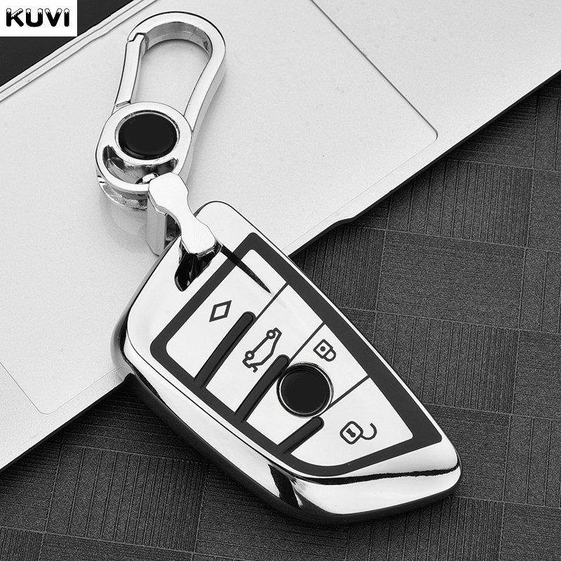 TPU Car Remote Key Case Cover Shell Fob For BMW X1 X3 X5 X6 X7 1 3 5 6 7 Series G20 G30 G32 G11 F15 F16 F20 F39 F48 G01 G02 срібний
TPU Car Remote Key Case Cover Shell Fob For BMW X1 X3 X5 X6 X7 1 3 5 6 7 Series G20 G30 G32 G11 F15 F16 F20 F39 F48 G01 G02 срібний