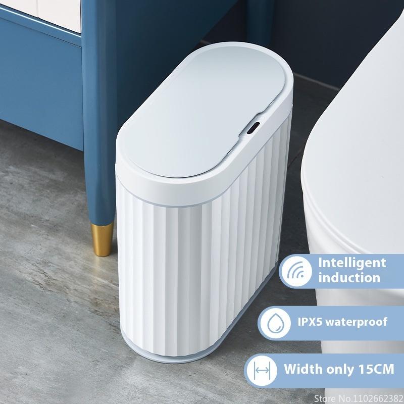 7/9L Garbage Bin Wastebasket Automatic Sensor Trash Can Smart Dustbin Luxury Bathroom Toilet Electric Trash Bin with lid Kitchen Battery
7/9L Garbage Bin Wastebasket Automatic Sensor Trash Can Smart Dustbin Luxury Bathroom Toilet Electric Trash Bin with lid Kitchen Battery