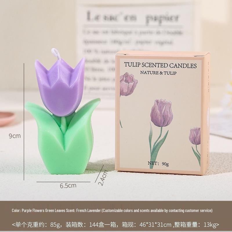 Tulip Scented Candle Gift for Teacher s Day - Fragrant Flower-Shaped Wax Party Favor
Tulip Scented Candle Gift for Teacher s Day - Fragrant Flower-Shaped Wax Party Favor