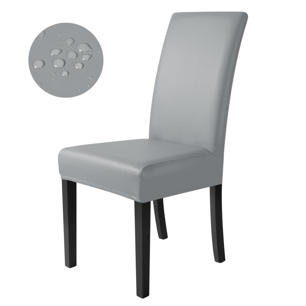 1pc Waterproof Elastic Chair Cover for Dining Room Kitchen Wedding Hotel Banquet Restaurant Anti-dirty Seat Cover сірий
1pc Waterproof Elastic Chair Cover for Dining Room Kitchen Wedding Hotel Banquet Restaurant Anti-dirty Seat Cover сірий