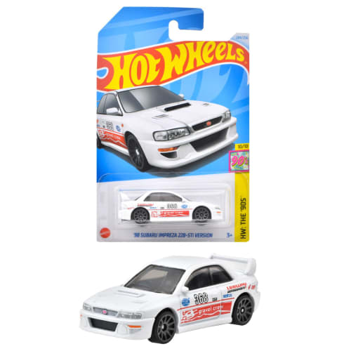 Hot Wheels Basic Car 98 Subaru Impreza 22B-STi Version Vehicle Toy Mini Car Возраст 3 и старше Белый HXR30
Hot Wheels Basic Car 98 Subaru Impreza 22B-STi Version Vehicle Toy Mini Car Возраст 3 и старше Белый HXR30