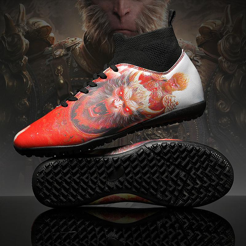 New black myth Wukong high-top men s and women s football shoes AG long nails TF broken nails student competition training shoes 45
New black myth Wukong high-top men s and women s football shoes AG long nails TF broken nails student competition training shoes 45