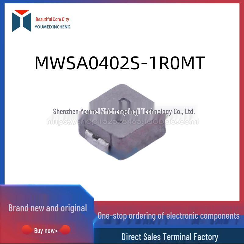 MWSA0402S-1R0MT 1µH Inductor, 6A Rated Current
MWSA0402S-1R0MT 1µH Inductor, 6A Rated Current