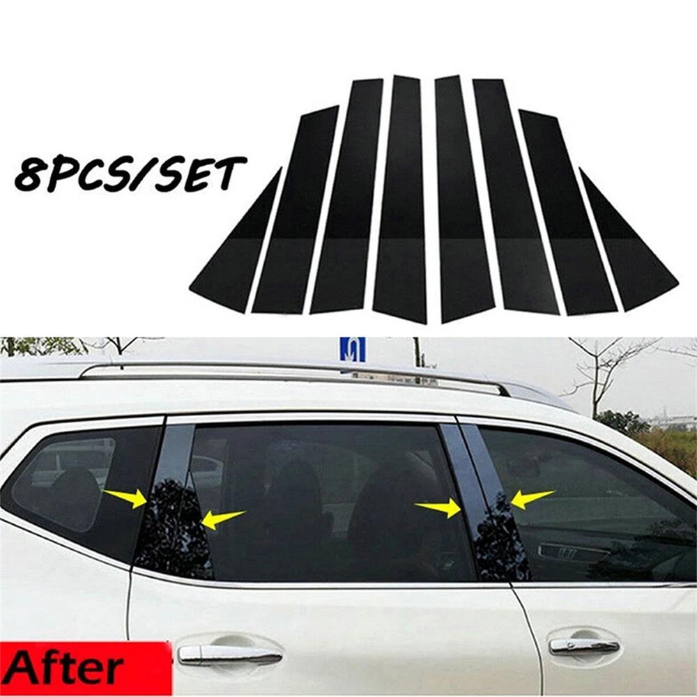 8pcs Piano Black Window Pillar Posts Door Trim Cover For Nissan Rogue 2014-2020
8pcs Piano Black Window Pillar Posts Door Trim Cover For Nissan Rogue 2014-2020