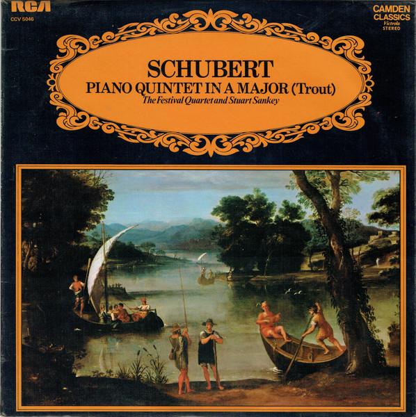 LP Record FRANZ SCHUBERT THE FESTIVAL QUART Piano Quintet In A Major Trout CCV5046 RCA UK Classical Used
LP Record FRANZ SCHUBERT THE FESTIVAL QUART Piano Quintet In A Major Trout CCV5046 RCA UK Classical Used