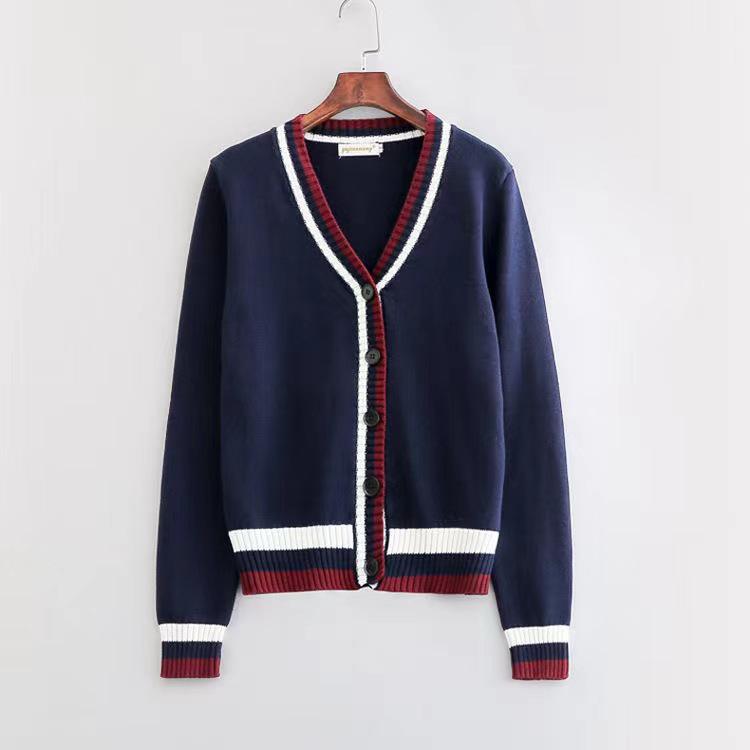 В наличии: Новый осенне-зимний кардиган с V-образным вырезом в стиле преппи - Школьный и учительский стиль L сапфир синий
В наличии: Новый осенне-зимний кардиган с V-образным вырезом в стиле преппи - Школьный и учительский стиль L сапфир синий