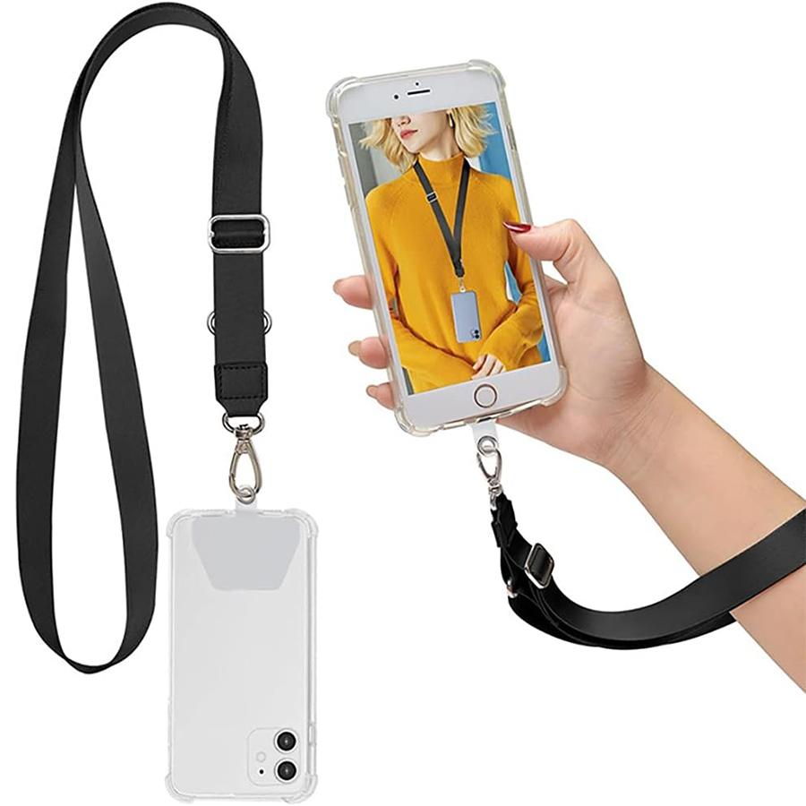 Phone Lanyard, Cell Phone Lanyard Key Chain Holder Adjustable Nylon Phone Wrist Strap Compatible with iPhone Samsung Any Smartphones
Phone Lanyard, Cell Phone Lanyard Key Chain Holder Adjustable Nylon Phone Wrist Strap Compatible with iPhone Samsung Any Smartphones