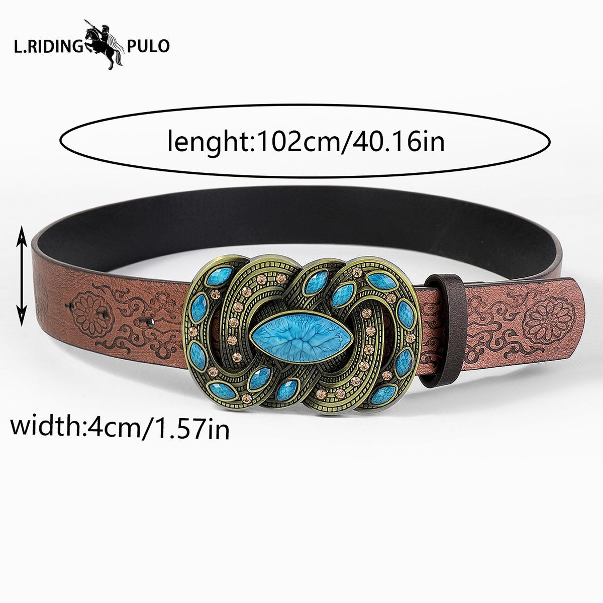 Богемный стиль Западный джинсовый ремень из искусственной кожи с тиснением Джинсы Модный пояс на талию Женский 120CM
Богемный стиль Западный джинсовый ремень из искусственной кожи с тиснением Джинсы Модный пояс на талию Женский 120CM