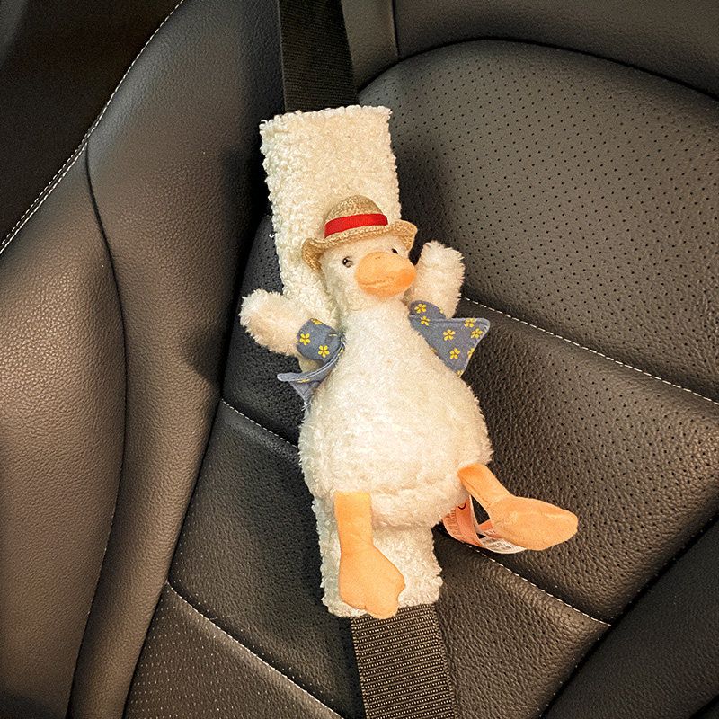 Automobile Seat Belt Shoulder Protector Pairs of All Year Round Universal Cartoon Cute Car Interior Decorations Goddess Stylish Safety Belt Cover White Shoulder Pads - Go Team Duck (Pair)
Automobile Seat Belt Shoulder Protector Pairs of All Year Round Universal Cartoon Cute Car Interior Decorations Goddess Stylish Safety Belt Cover White Shoulder Pads - Go Team Duck (Pair)