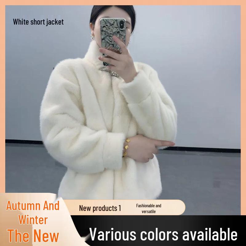 Элегантное полушубок с воротником-стойкой для женщин среднего и пожилого возраста - осенне-зимняя одежда Large белый
Элегантное полушубок с воротником-стойкой для женщин среднего и пожилого возраста - осенне-зимняя одежда Large белый