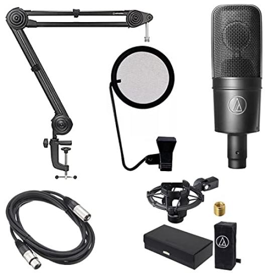 Audio-Technica AT4040 condenser microphone + Canon cable 5m + Popguard PO-05S + microphone stand AT8700J set
Audio-Technica AT4040 condenser microphone + Canon cable 5m + Popguard PO-05S + microphone stand AT8700J set