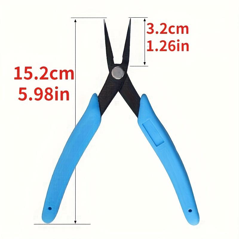 1pc Professional Jewelry Making Pliers Durable Carbon Steel Pliers Heavy-Duty Pointed Tip Anti-Slip Pliers Home Accessories
1pc Professional Jewelry Making Pliers Durable Carbon Steel Pliers Heavy-Duty Pointed Tip Anti-Slip Pliers Home Accessories