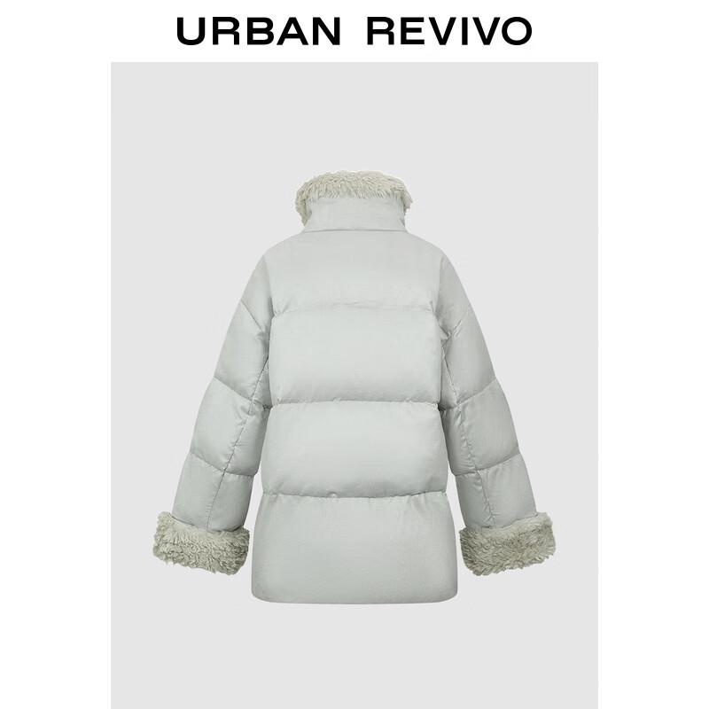 Женская зимняя куртка UR с воротником-стойкой и отделкой из искусственного меха на утином пуху S
Женская зимняя куртка UR с воротником-стойкой и отделкой из искусственного меха на утином пуху S