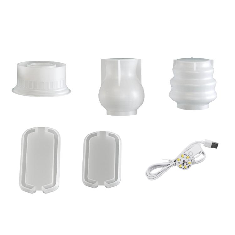 Flexible Silicone Mold for Resin Lamp Projects Silicone Texture for Simple Demolding and Reuse in Various Crafts
Flexible Silicone Mold for Resin Lamp Projects Silicone Texture for Simple Demolding and Reuse in Various Crafts