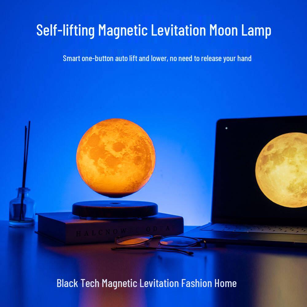Magnetic Levitation Moon Lamp: Walnut Wood 3D Printed Smart Night Light
Magnetic Levitation Moon Lamp: Walnut Wood 3D Printed Smart Night Light