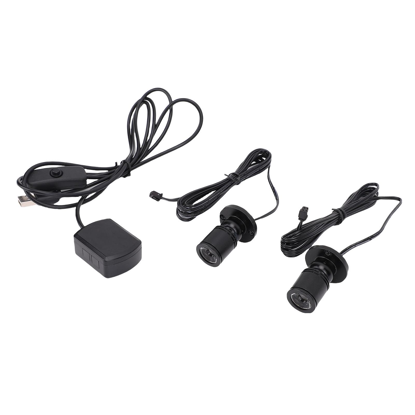 2pcs Display Spotlight Round USB Aluminum Alloy 360 degrees Rotating Jewelry Showcase Display Light for Wine Cabinet
2pcs Display Spotlight Round USB Aluminum Alloy 360 degrees Rotating Jewelry Showcase Display Light for Wine Cabinet