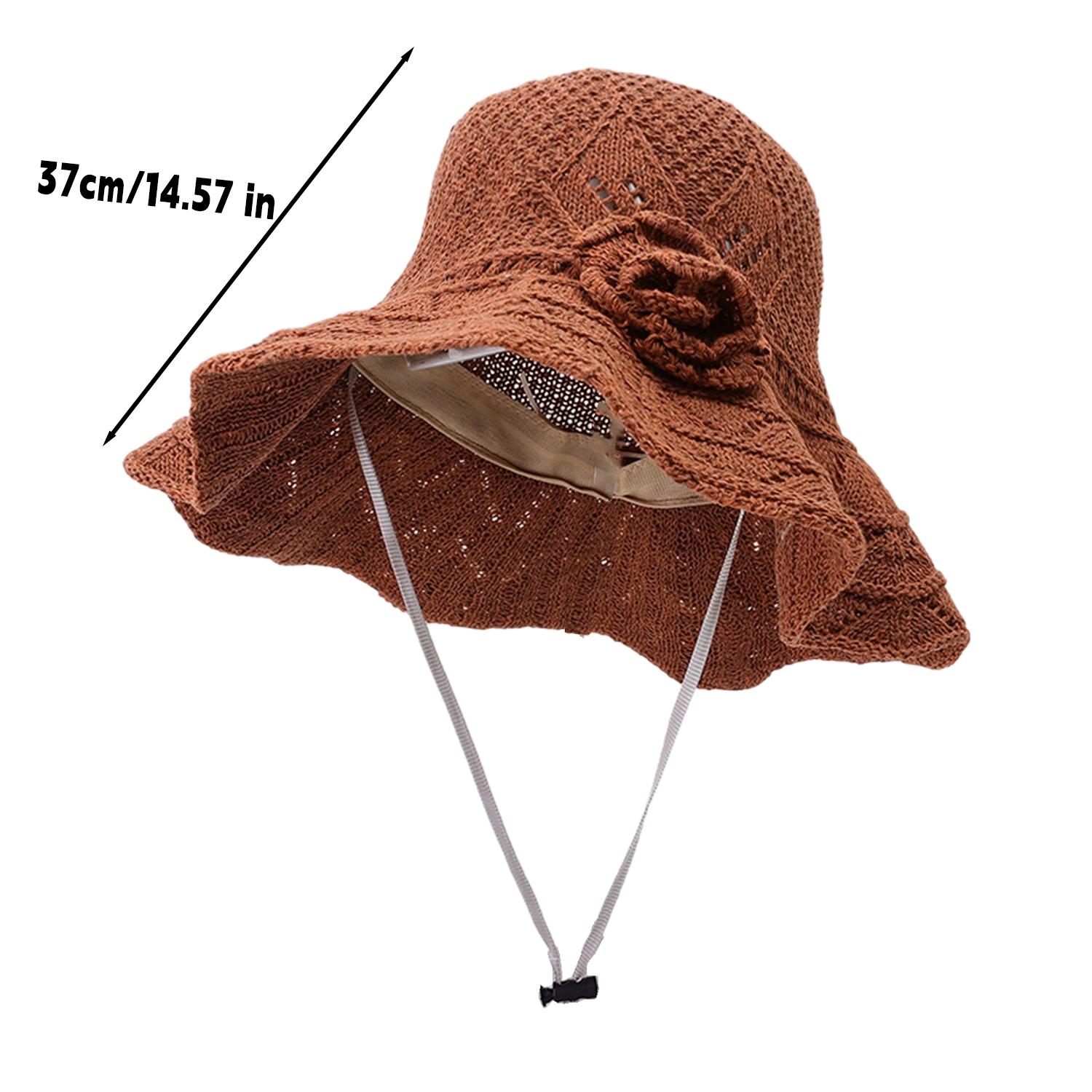 Spring Summer Versatile Bucket Hat Women No Makeup Face Cover Breathable Hollow Foldable Wide Brim UV Protection Outdoor Cap
Spring Summer Versatile Bucket Hat Women No Makeup Face Cover Breathable Hollow Foldable Wide Brim UV Protection Outdoor Cap