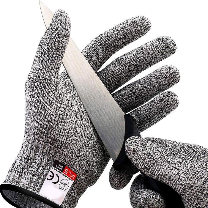 Gants résistant à la coupure,1 paire gant anti coupure cuisine,gant protection de niveau 5,gants résistants aux coups,pour cuisine
Gants résistant à la coupure,1 paire gant anti coupure cuisine,gant protection de niveau 5,gants résistants aux coups,pour cuisine