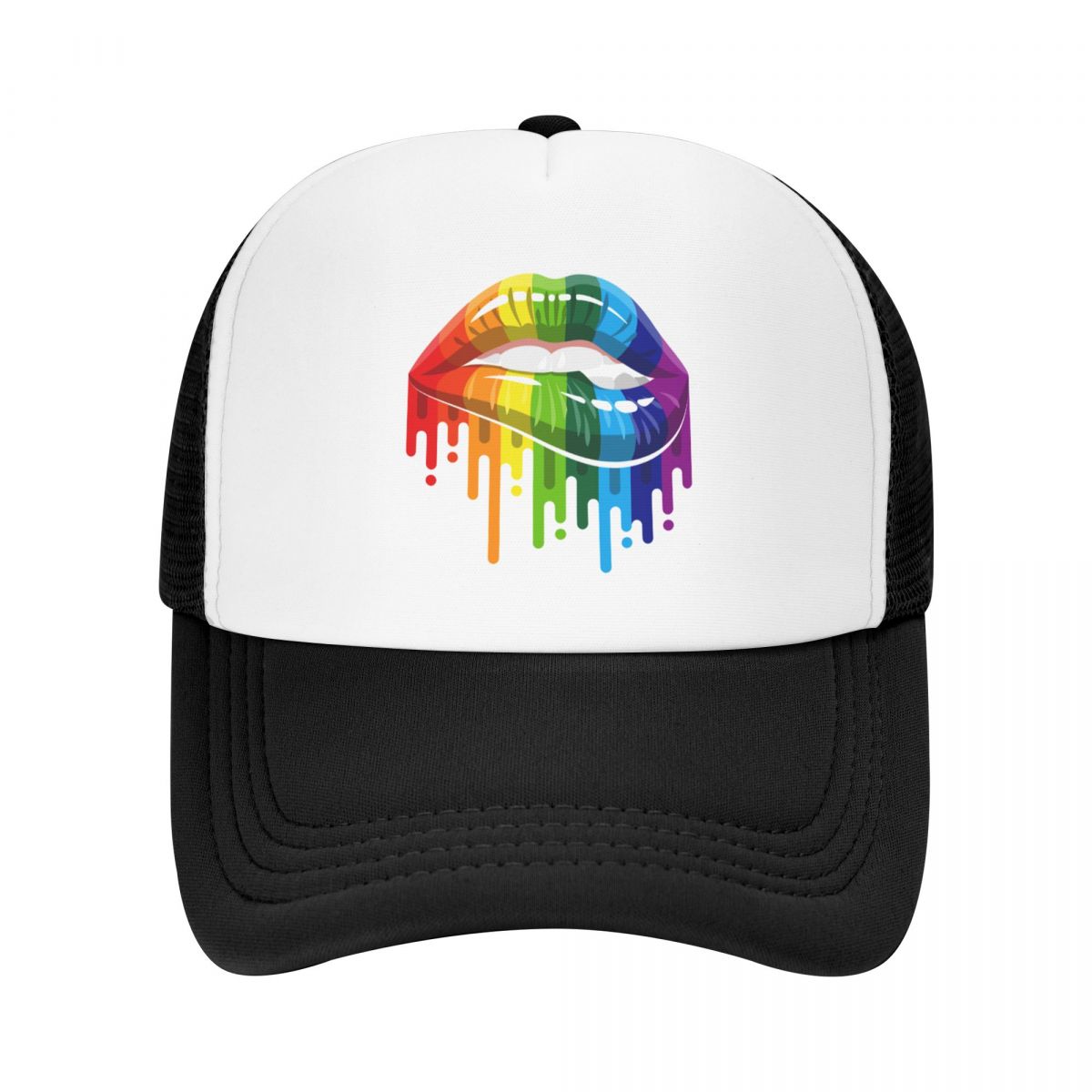 Модная унисекс радужная кепка с губами Pride ЛГБТ-дальнобойщиком для взрослых, регулируемая бейсболка для геев и лесбиянок для женщин унисекс на открытом воздухе
Модная унисекс радужная кепка с губами Pride ЛГБТ-дальнобойщиком для взрослых, регулируемая бейсболка для геев и лесбиянок для женщин унисекс на открытом воздухе