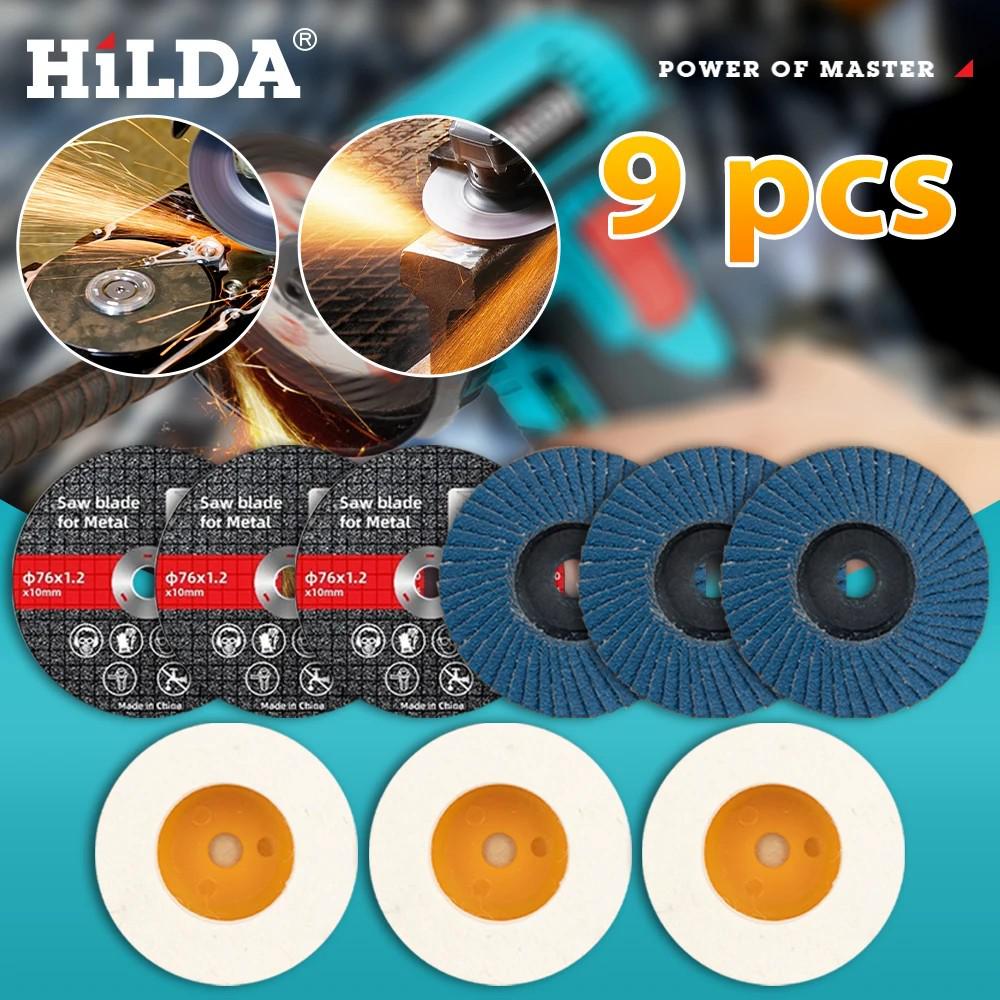 HILDA 3-Inch Diamond Grinding Disc for Lithium Battery Angle Grinder – Cutting, Polishing, Sanding Wheel Accessory
HILDA 3-Inch Diamond Grinding Disc for Lithium Battery Angle Grinder – Cutting, Polishing, Sanding Wheel Accessory