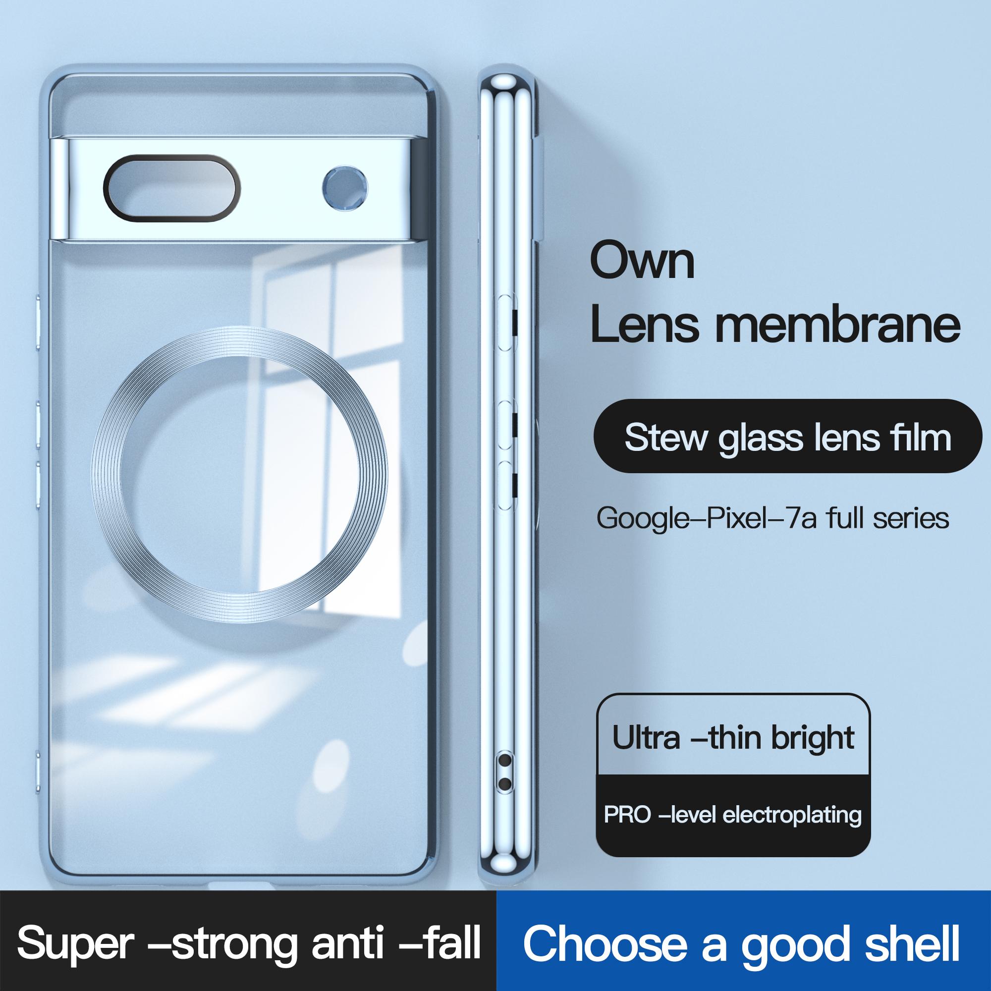 Magnetic Clear Case for Google Pixel 7a,TPU Electroplated Phone Cover with Lens Protector Rose Gold
Magnetic Clear Case for Google Pixel 7a,TPU Electroplated Phone Cover with Lens Protector Rose Gold