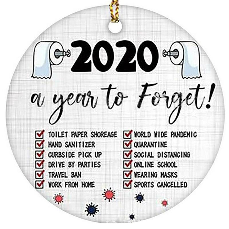 2020 A Year To Remember Pandemic Quarantine Christmas Ornament Xmas Decor Tree Forget
2020 A Year To Remember Pandemic Quarantine Christmas Ornament Xmas Decor Tree Forget