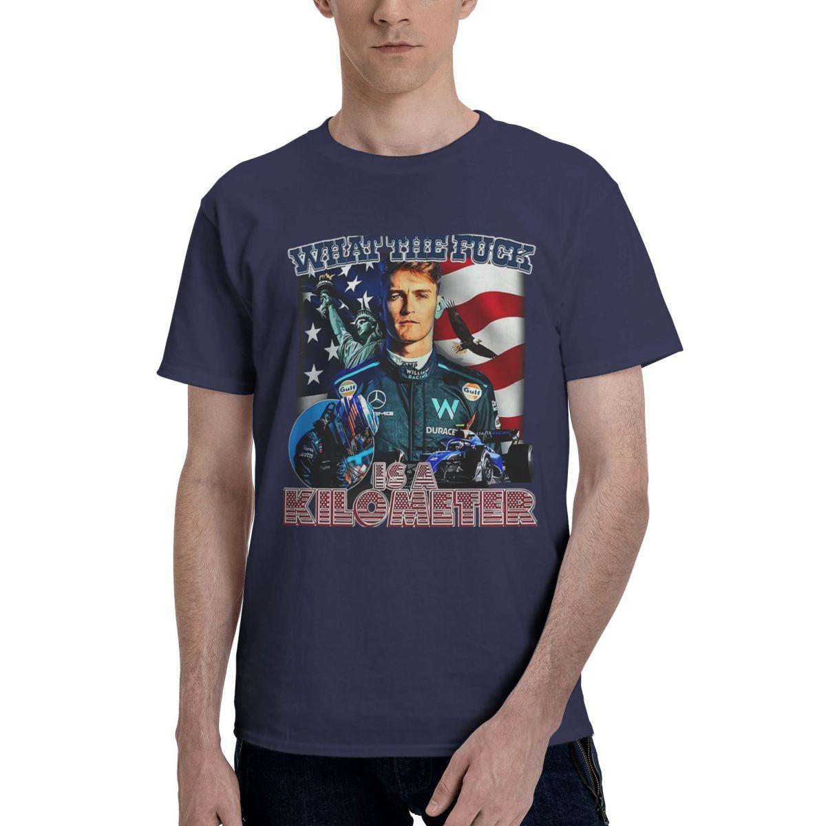 Logan Sargeant WTF IS KILOMETER 1 100 Cotton Casual Breathable Confortable Top Mens TShirts Men Clothes 4XL
Logan Sargeant WTF IS KILOMETER 1 100 Cotton Casual Breathable Confortable Top Mens TShirts Men Clothes 4XL