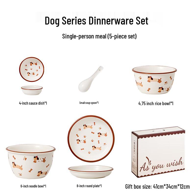 Zhishi Cute Cartoon Ceramic Dinnerware Gift Set
Zhishi Cute Cartoon Ceramic Dinnerware Gift Set